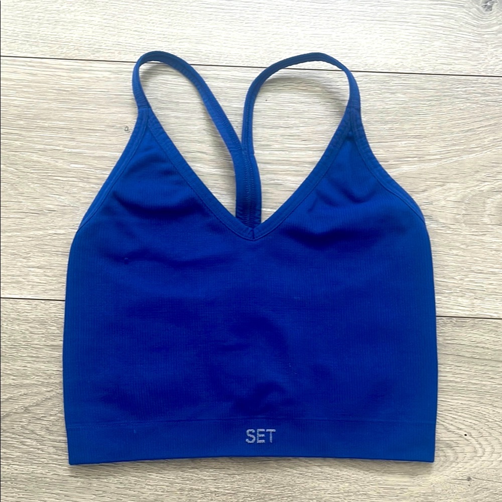 SET active blue tank S